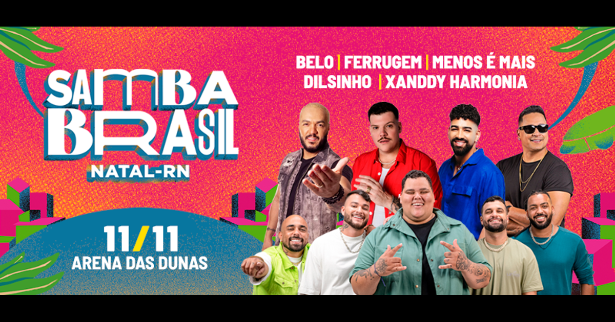 Samba Brasil - Natal - SeuTickets